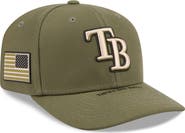 New Era Men's New Era  Olive Tampa Bay Rays 2026 Armed Forces Day 9SEVENTY Adjustable Hat