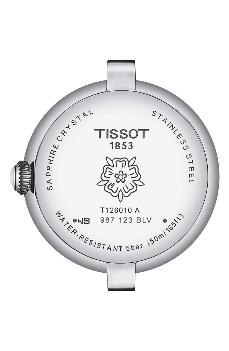 Tissot Small Bellissima Diamond Bracelet Watch, Alternate, color, 