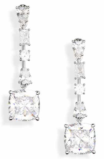 Nadri Rockstars Cubic Zirconia Drop Earrings
