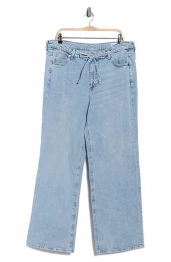 VERO MODA Wide Leg Belted Jeans