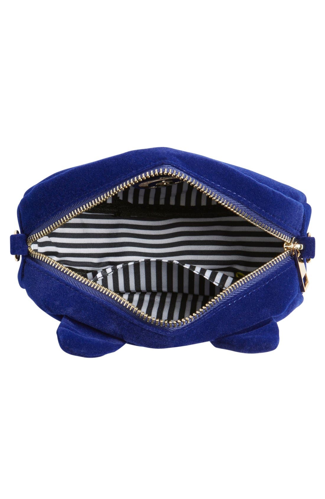 'Mini Cat' Convertible Crossbody Bag, Alternate, color, BLUE