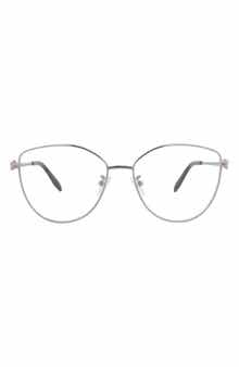 McQueen 57mm Cat Eye Reading Glasses