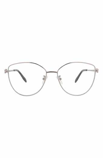 McQueen 57mm Cat Eye Reading Glasses