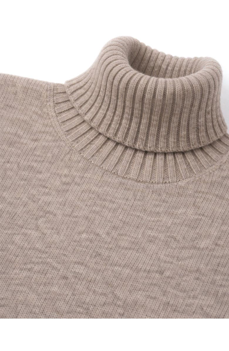 Fortela Shetland Turtleneck Sweater, Alternate, color, Cream