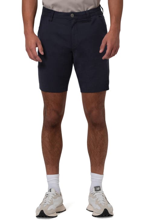 Noah Flat Front Seersucker Shorts