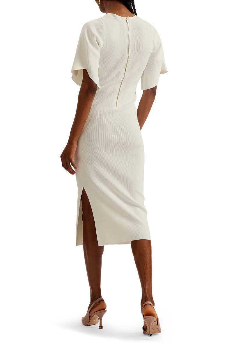 Ted Baker London Raelea Rib Sweater Dress, Alternate, color,