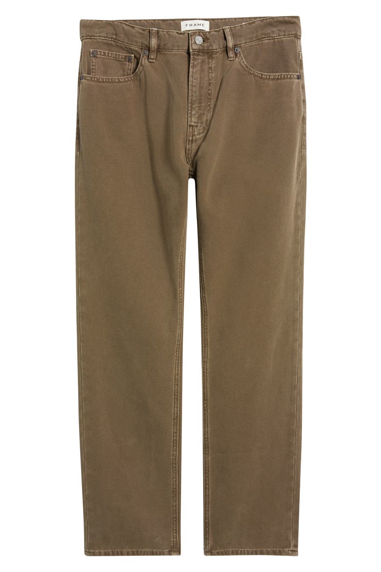 Modern Straight Leg Jeans, Alternate, color, ANTIQUE LATTE BROWN
