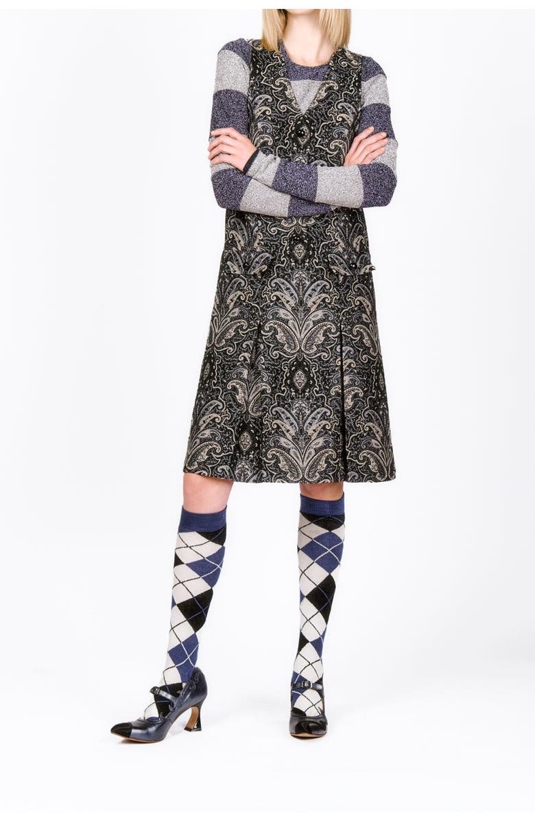 Anna Sui Tapestry Dress, Alternate, color, 