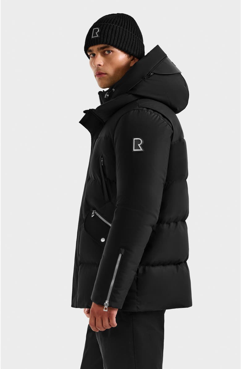 Rudsak Apollo Heritage Quilted Down Parka, Alternate, color, Black