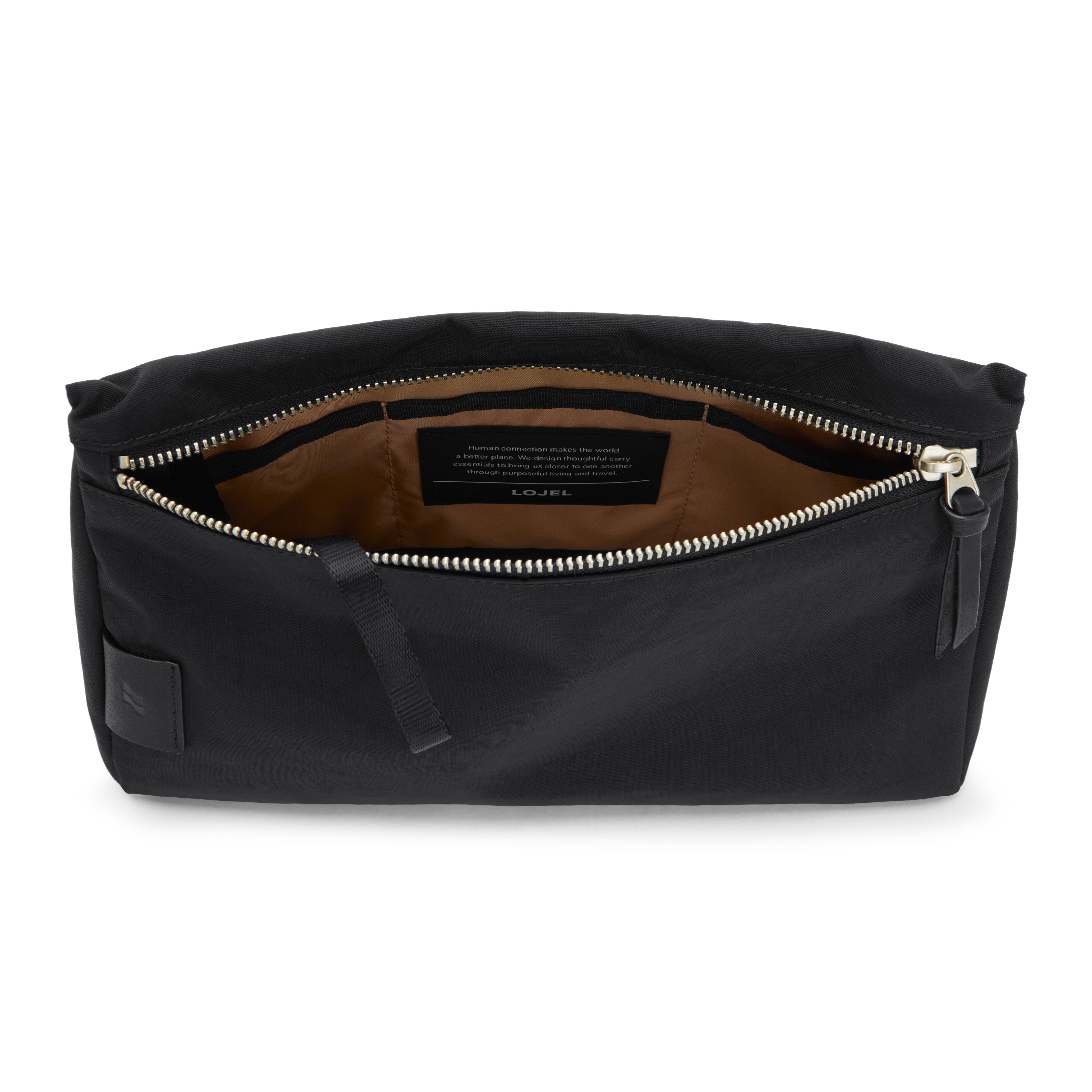 LOJEL NIRU City Sling 2.5L Lightweight Crossbody Sling Bag for Travel & Everyday Carry, Alternate, color, All Black