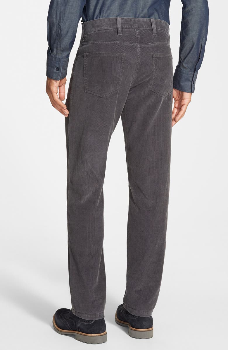 NORDSTROM MEN'S SHOP Straight Leg Corduroy Pants, Alternate, color,