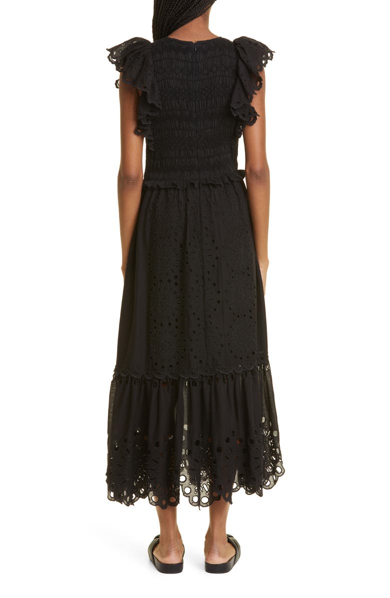 Sea Addie Cotton Eyelet Dress, Alternate, color, 