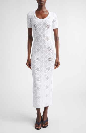 Openwork Python Lace Dress