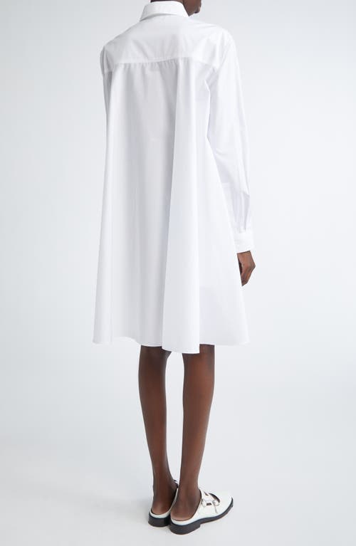 MARNI MARNI LONG SLEEVE COTTON POPLIN SHIRTDRESS