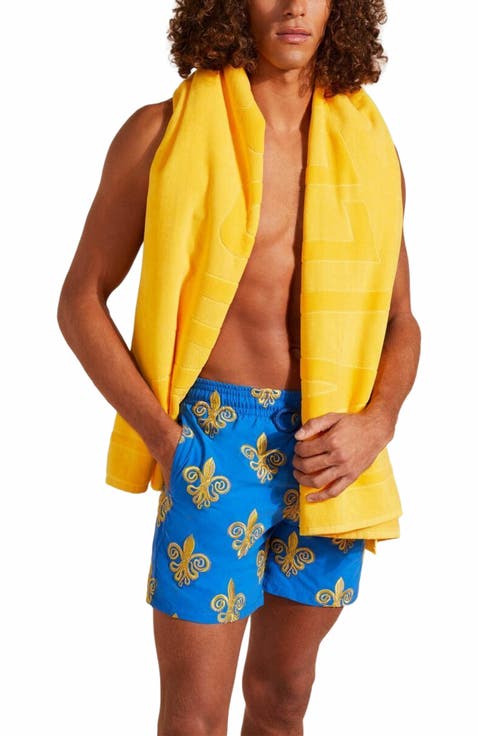 Organic Cotton Solid Jacquard Towel