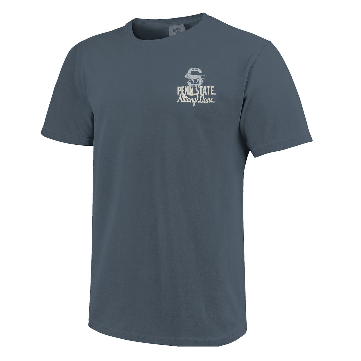 IMAGE ONE Men's Navy Penn State Nittany Lions Comfort Colors Mascot ...