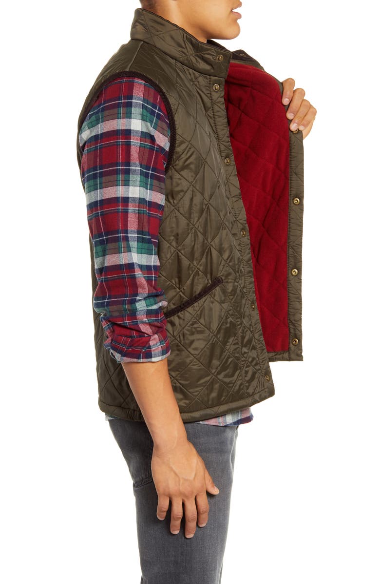 Barbour Polarquilt Vest, Alternate, color, 