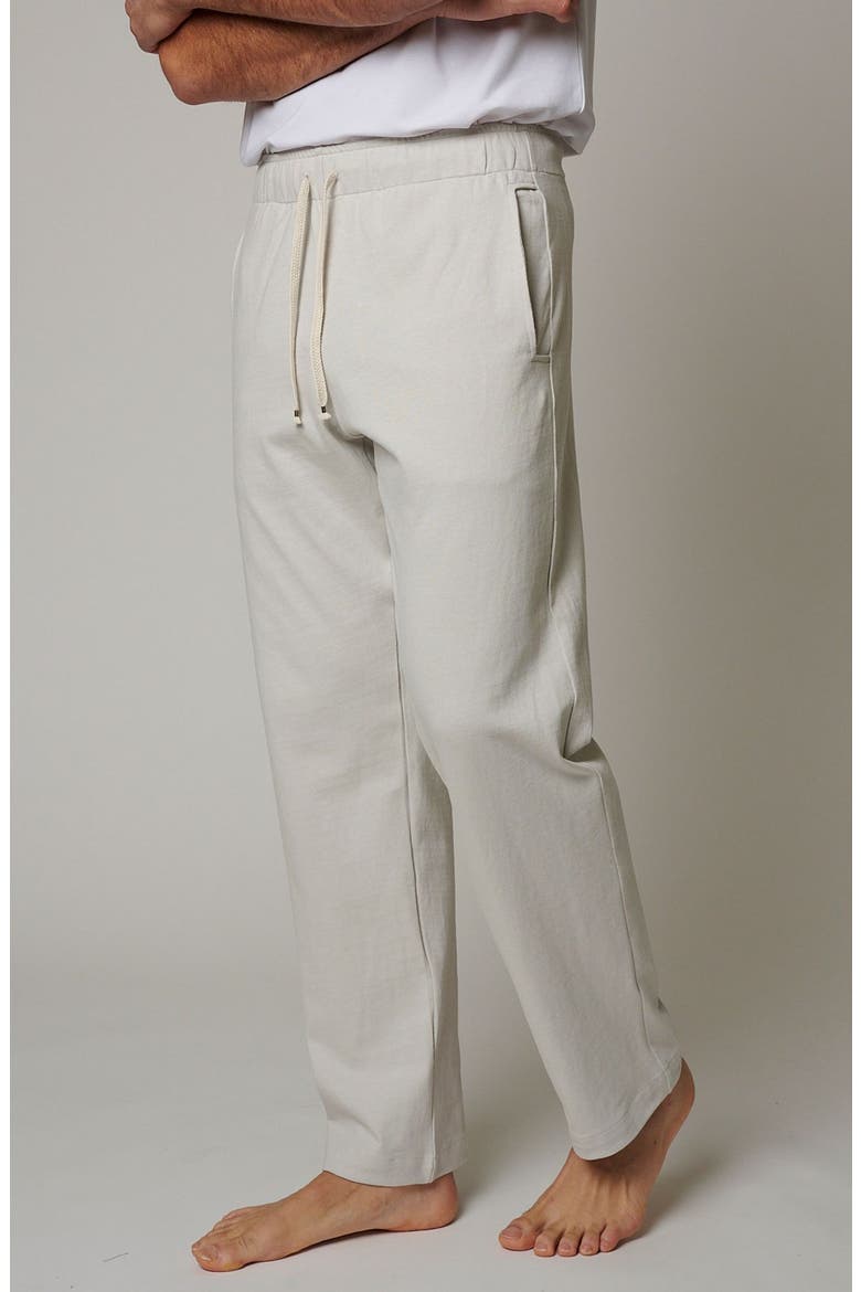 Cotton Loung Pant, Alternate, color, Opal