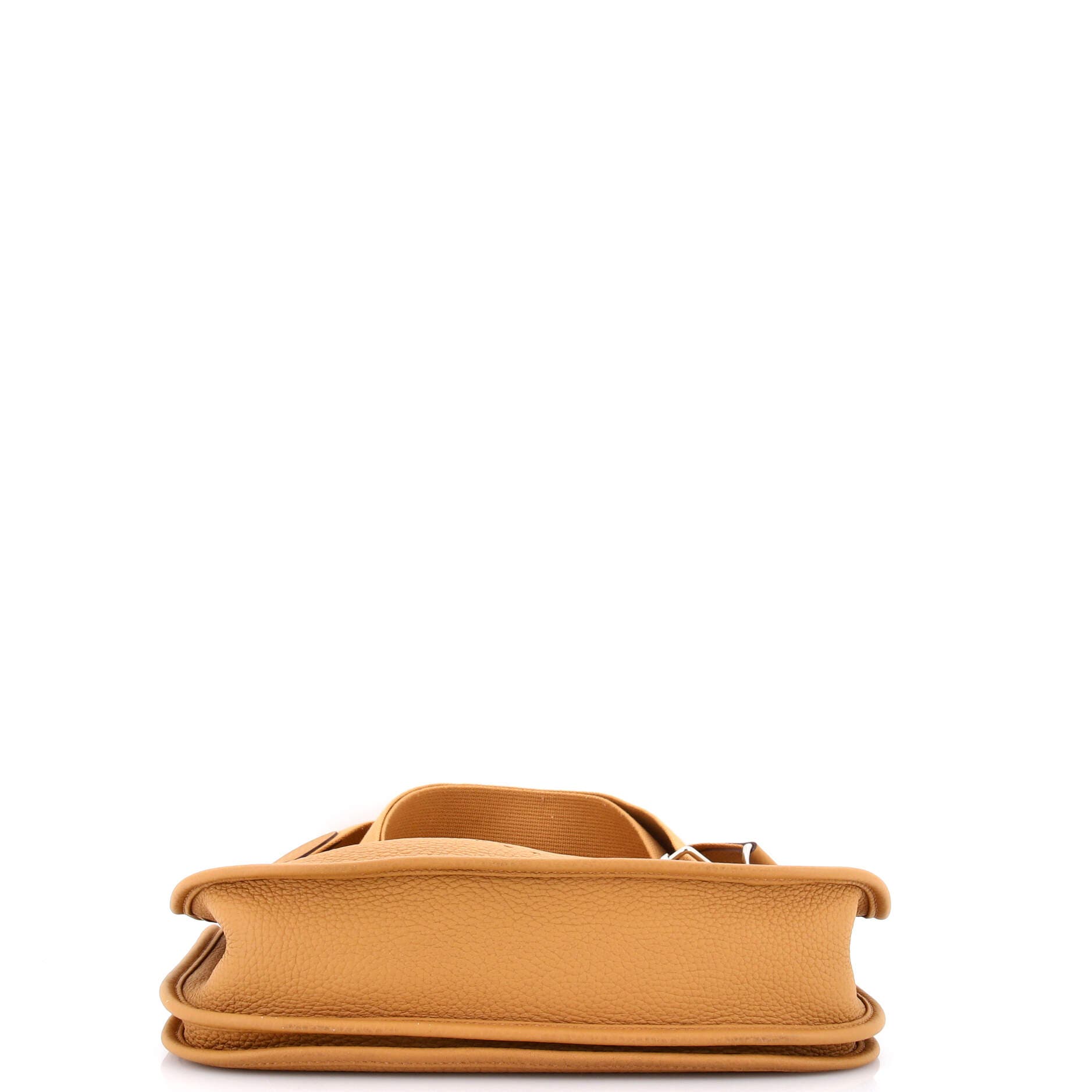 Pre-Owned Hermes Evelyne Bag Gen III Clemence PM, Alternate, color, Biscuit