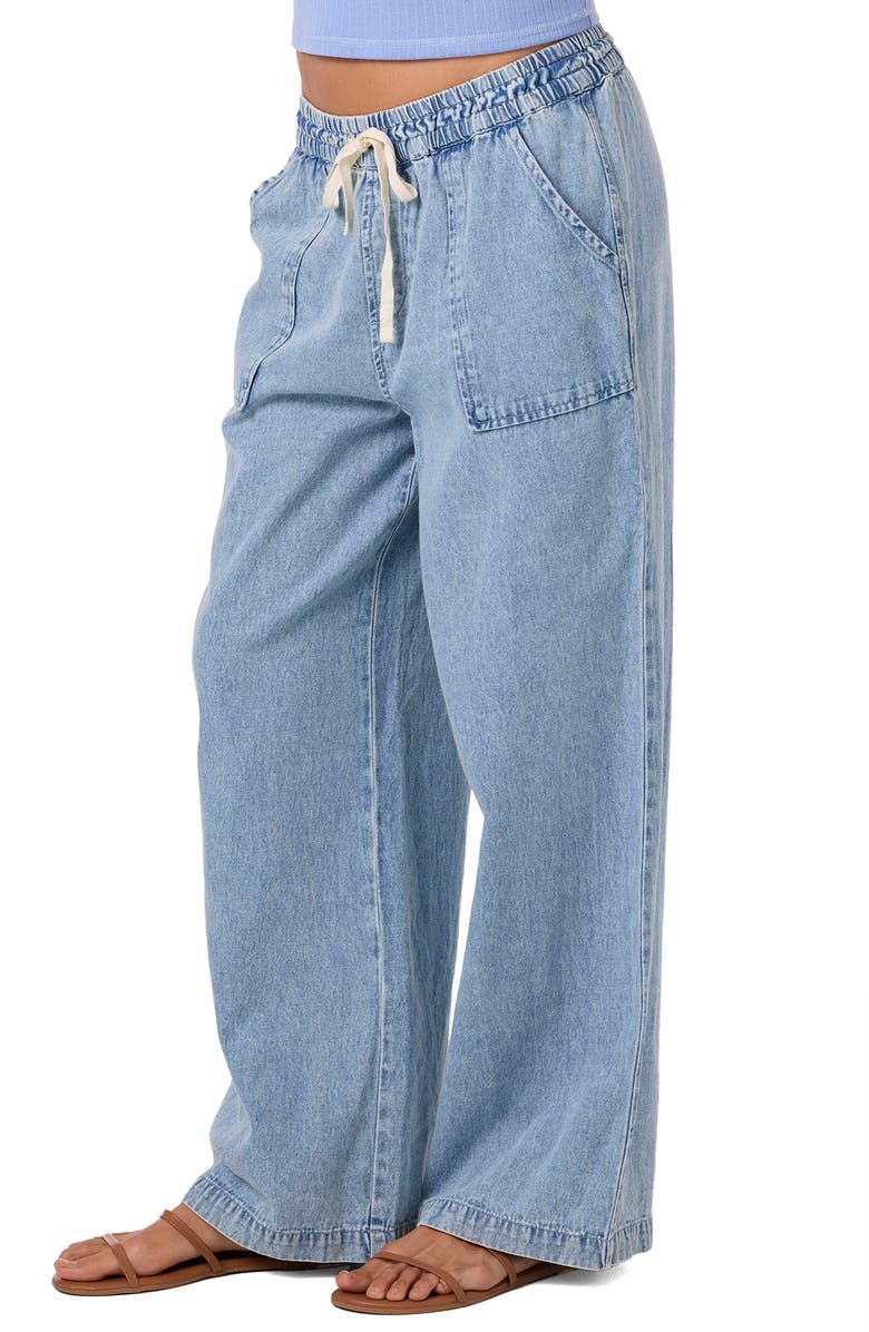 O'Neill Sevie Drawstring Jeans, Alternate, color, 