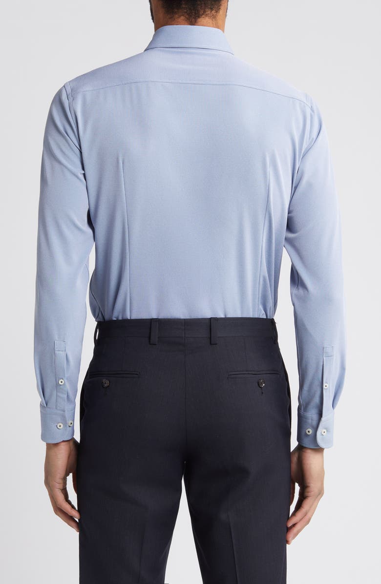 BOSS Hank Slim Fit Solid Stretch Dress Shirt, Alternate, color,