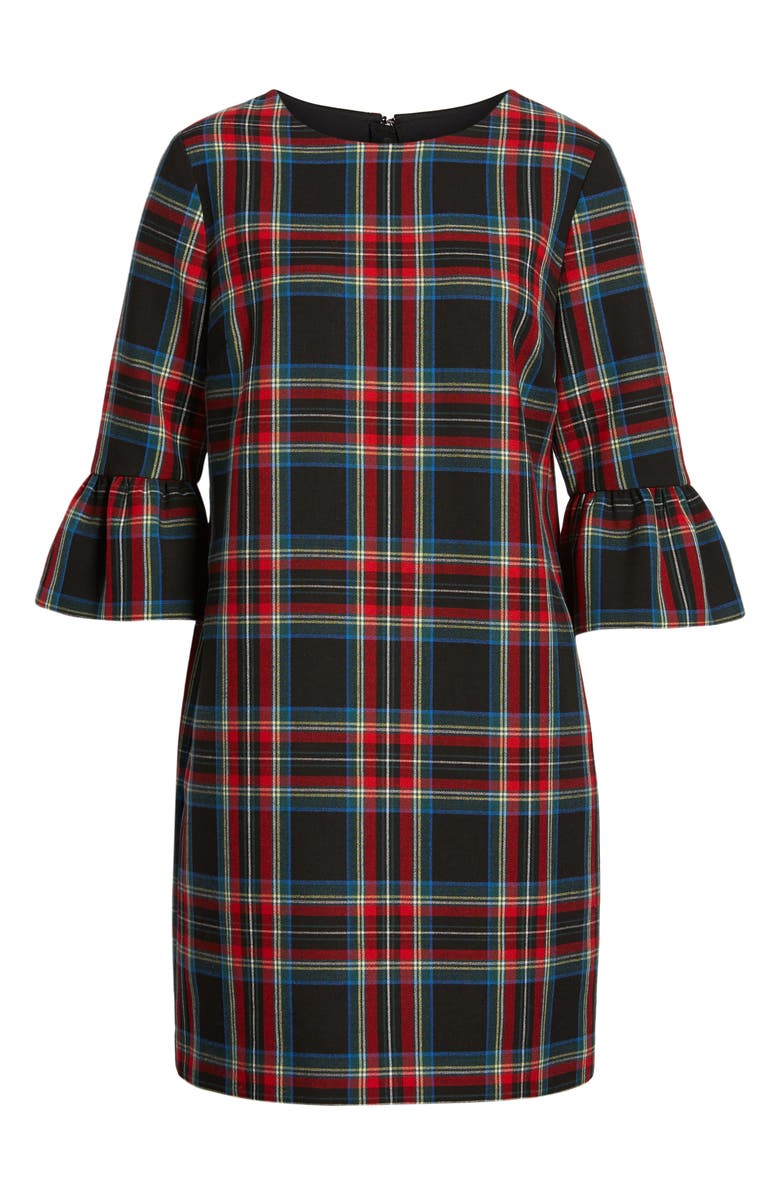 vineyard vines Greenwich Jolly Plaid Shift Dress, Alternate, color,