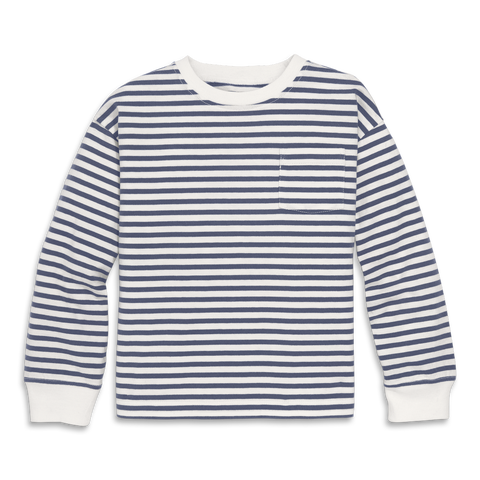 Kids Long Sleeve Easy Stripe Tee