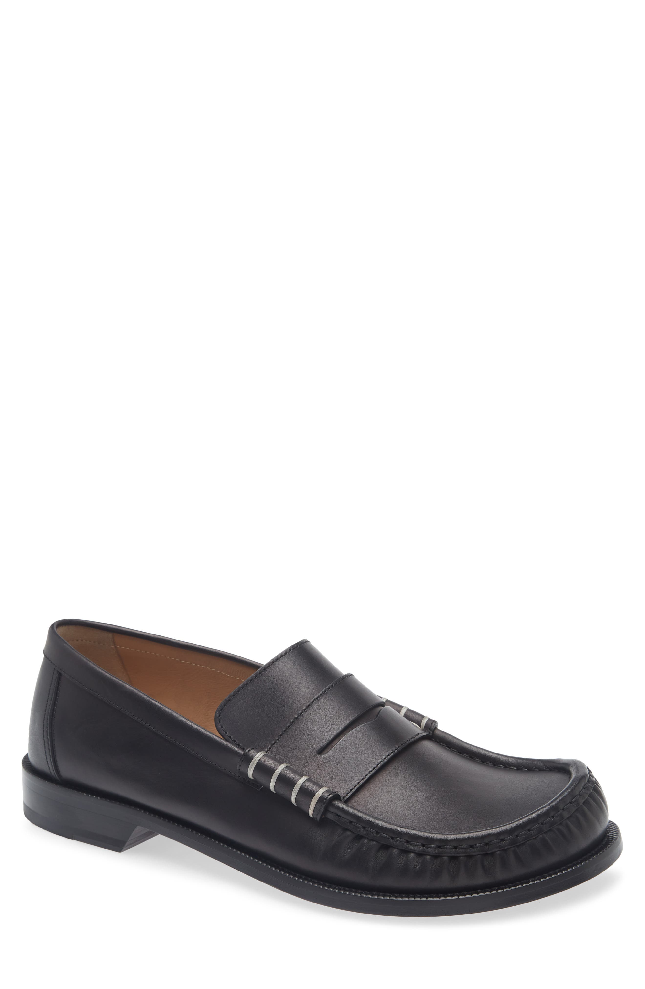 JW Anderson Penny Loafer, Main, color, 999 Black