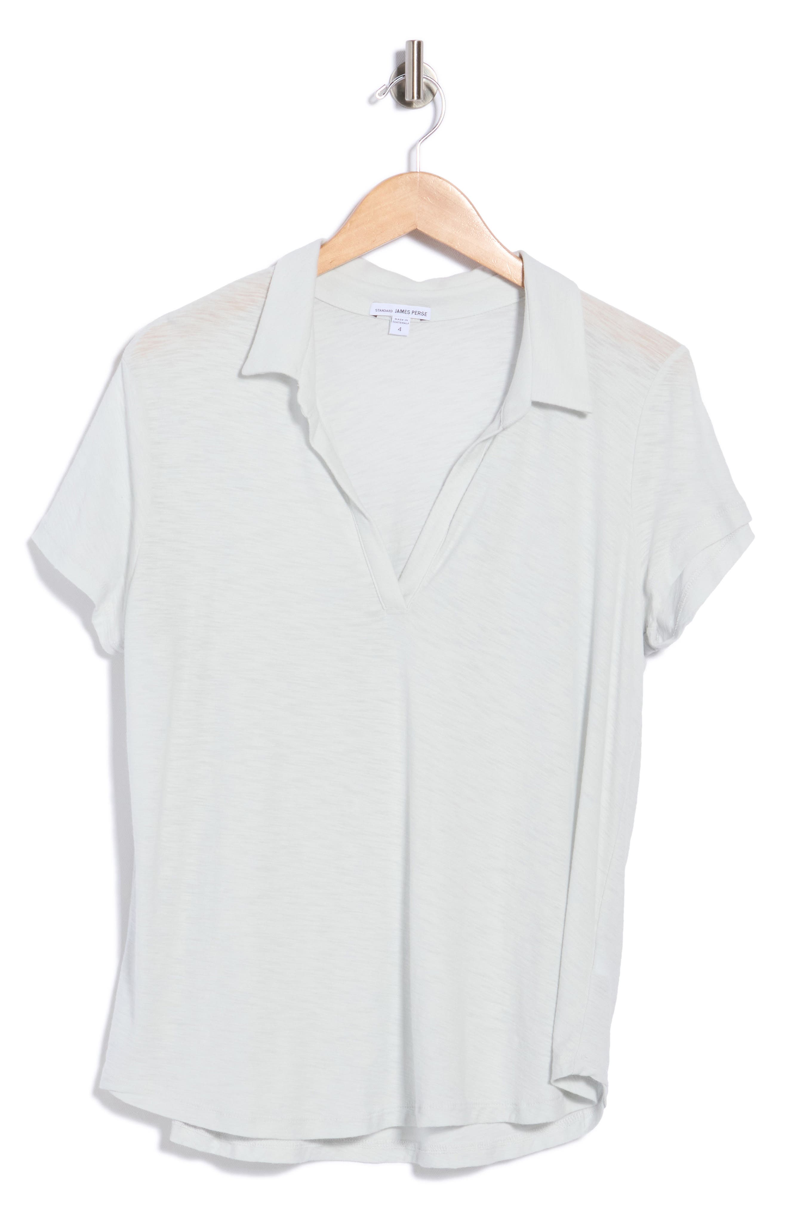 Curved Hem Polo
