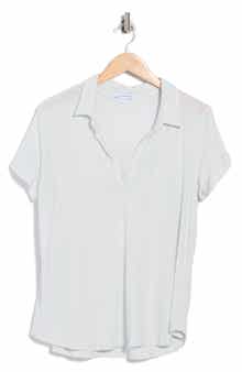 Curved Hem Polo