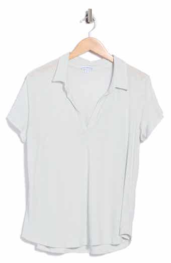 Curved Hem Polo