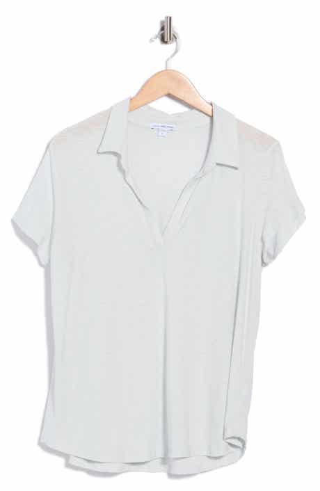 Curved Hem Polo