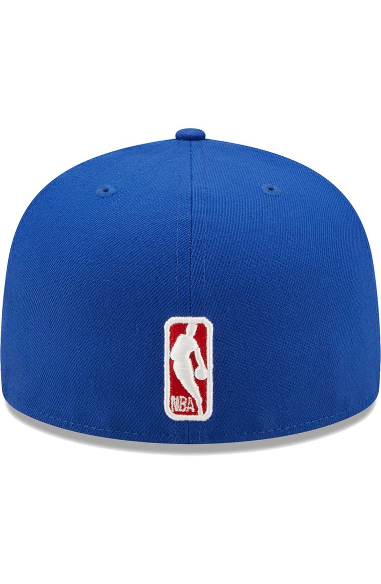 New Era Men's New Era Royal Philadelphia 76ers Fall 22 Identity 59FIFTY Fitted Hat, Alternate, color, Royal