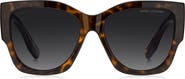 Marc Jacobs 56mm Gradient Cat Eye Sunglasses
