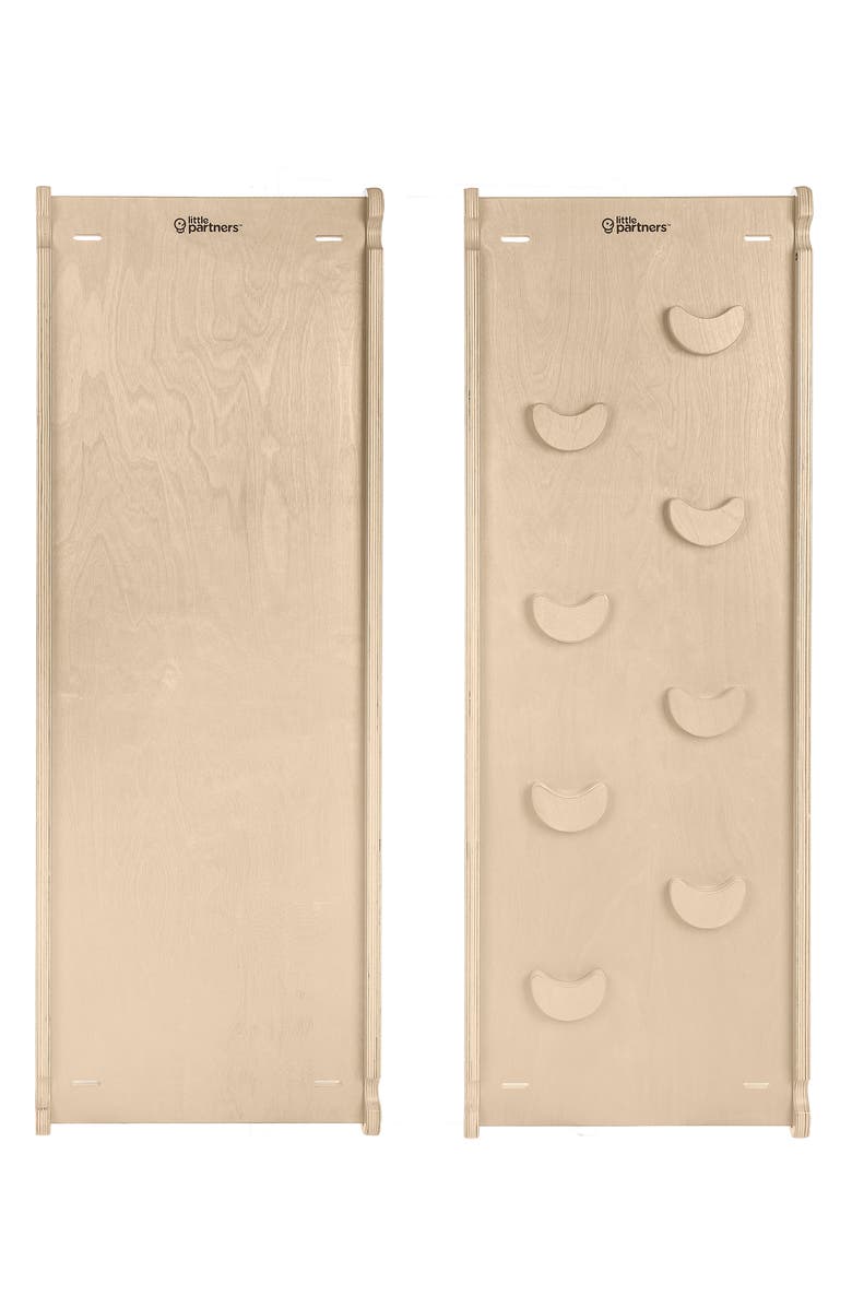 Little Partners 2-in-1 Wooden Climbing Ramp & Slide Attachment, Alternate, color,