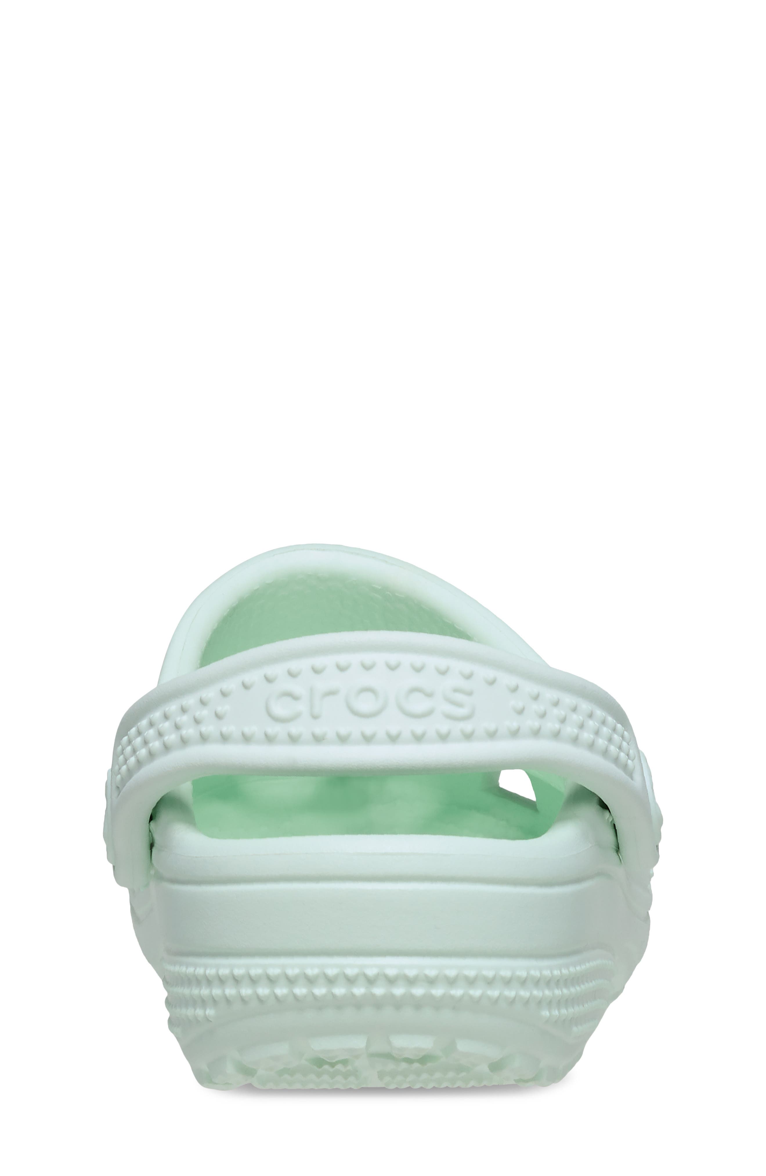 CROCS Kids' Classic Hearts Cutout Clog, Alternate, color, Retro Ice