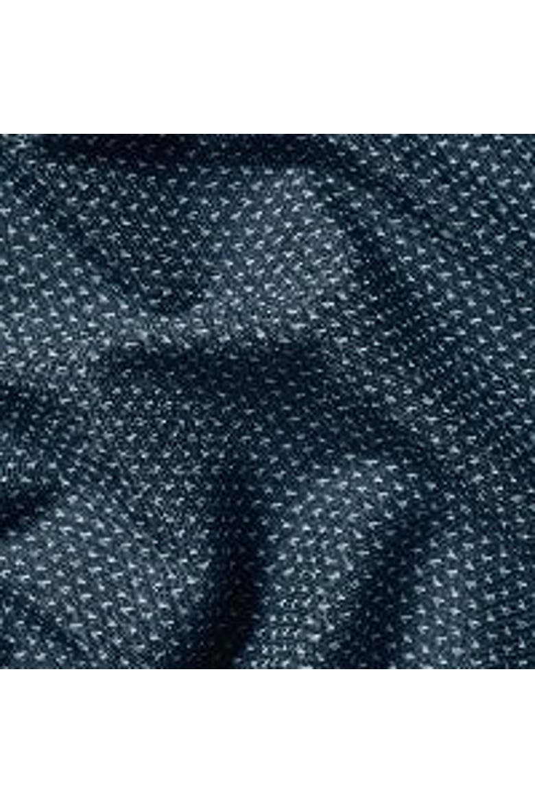 Geo Print Non-Iron Stretch Twill Shirt, Alternate, color, Petrol Blue
