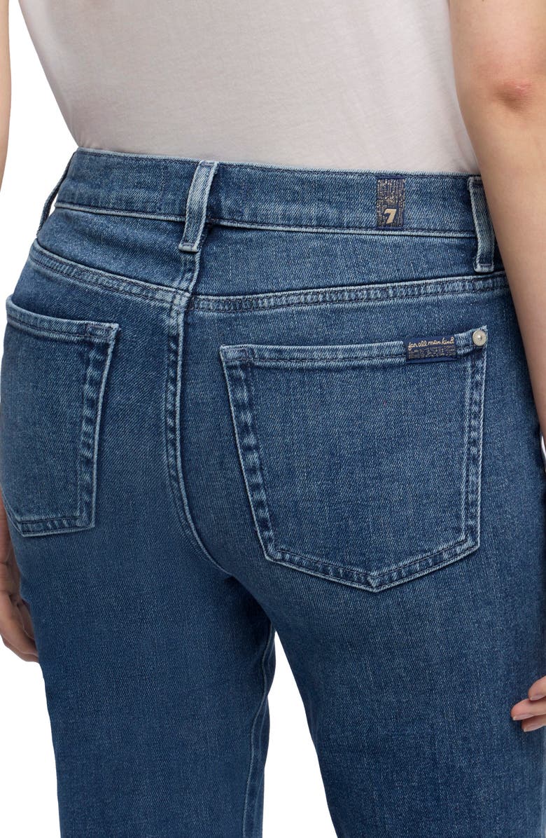 7 For All Mankind Ali Flare Jeans, Alternate, color, Flux