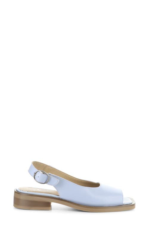 Bos. & Co. Elena Slingback Flat In Blue