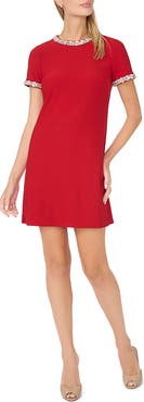 CeCe Embellished Shift Dress