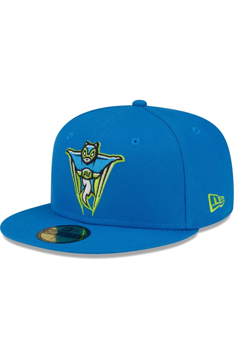 New Era Men's New Era Blue Richmond Flying Squirrels Copa De La Diversion 59FIFTY Fitted Hat, Main, color, Blue