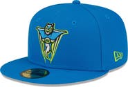 New Era Men's New Era Blue Richmond Flying Squirrels Copa De La Diversion 59FIFTY Fitted Hat