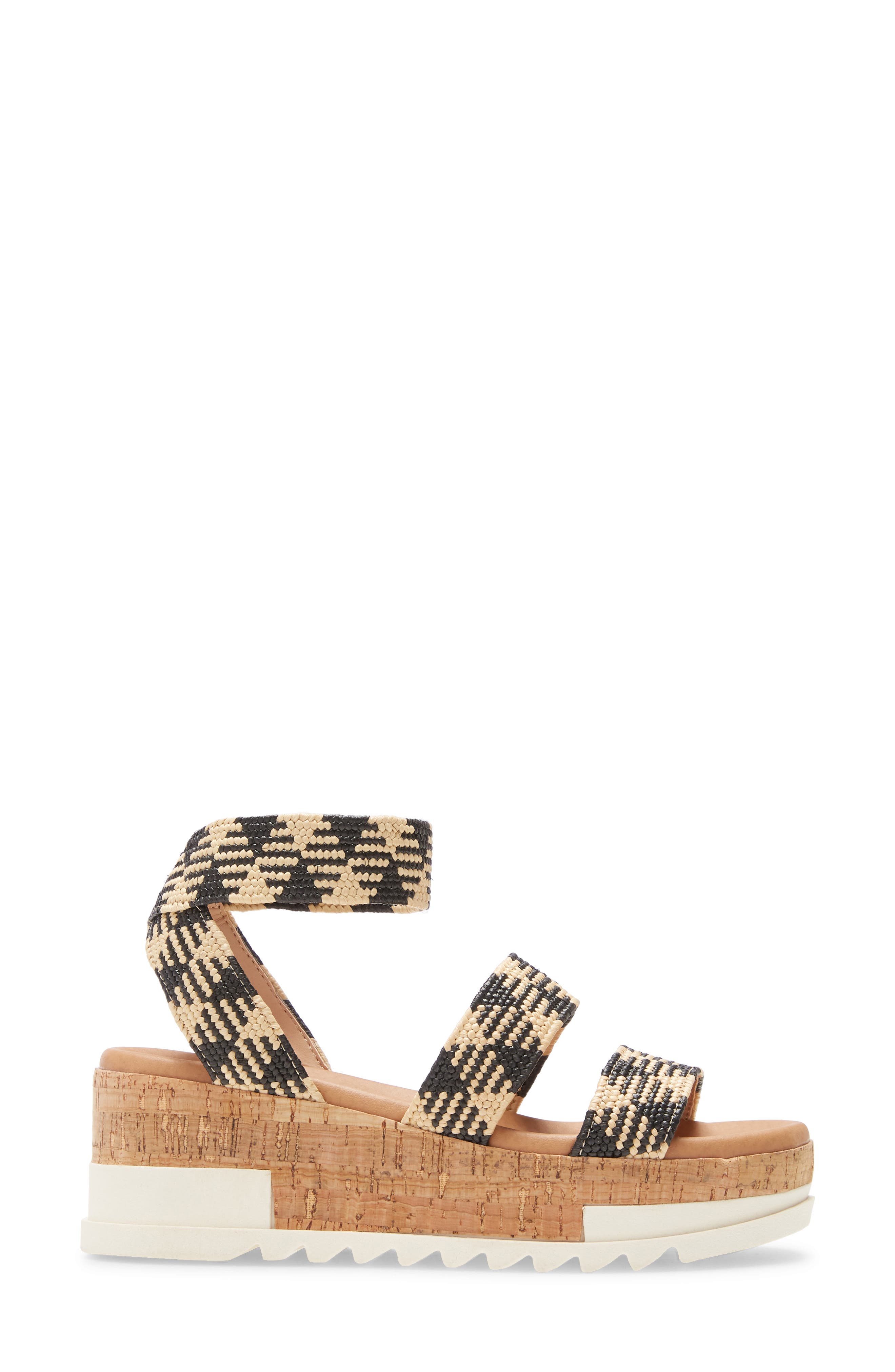 Steve Madden Bandi Platform Wedge Sandal, Alternate, color, 