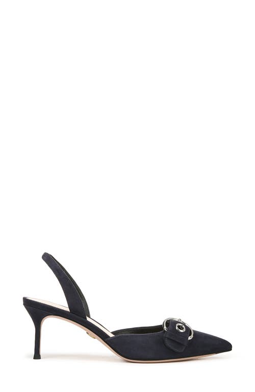 Veronica Beard Roxy Slingback Pointed Toe Pump In Eclipse