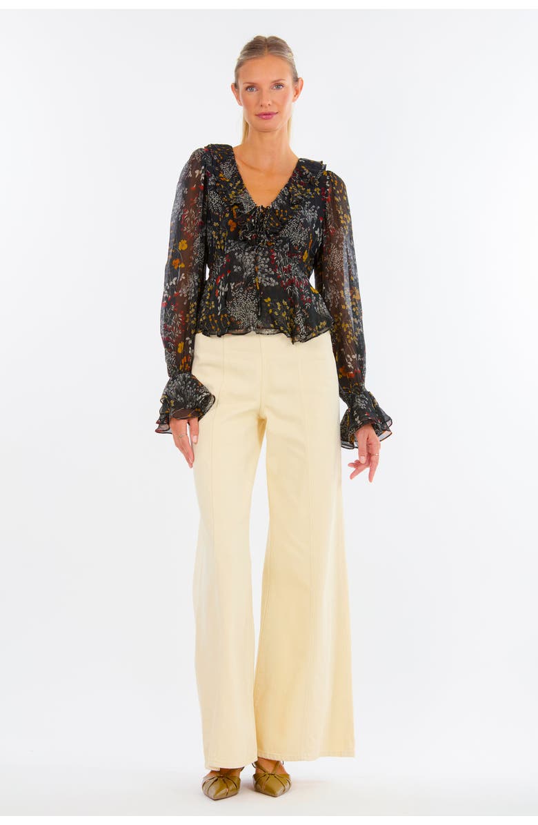 SECRET MISSION Neveah Top, Alternate, color, Wildflower