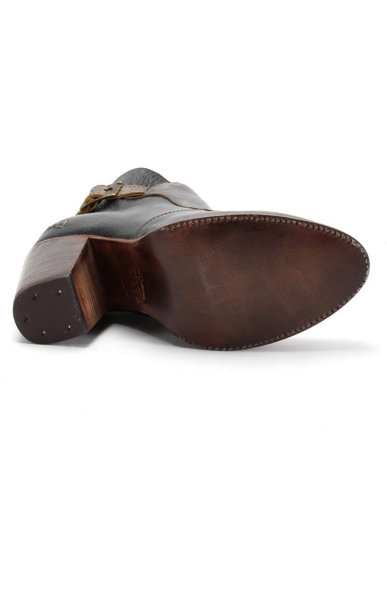 Bed Stu Yuno Heeled Bootie, Alternate, color, Black Icicle Rustic