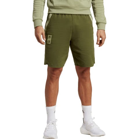 Men's adidas Green LAFC 2023 Player Travel Shorts