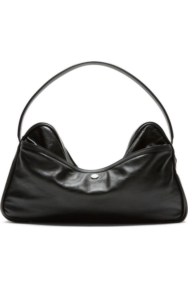 Acne Studios Medium Camero Leather Shoulder Bag, Alternate, color,