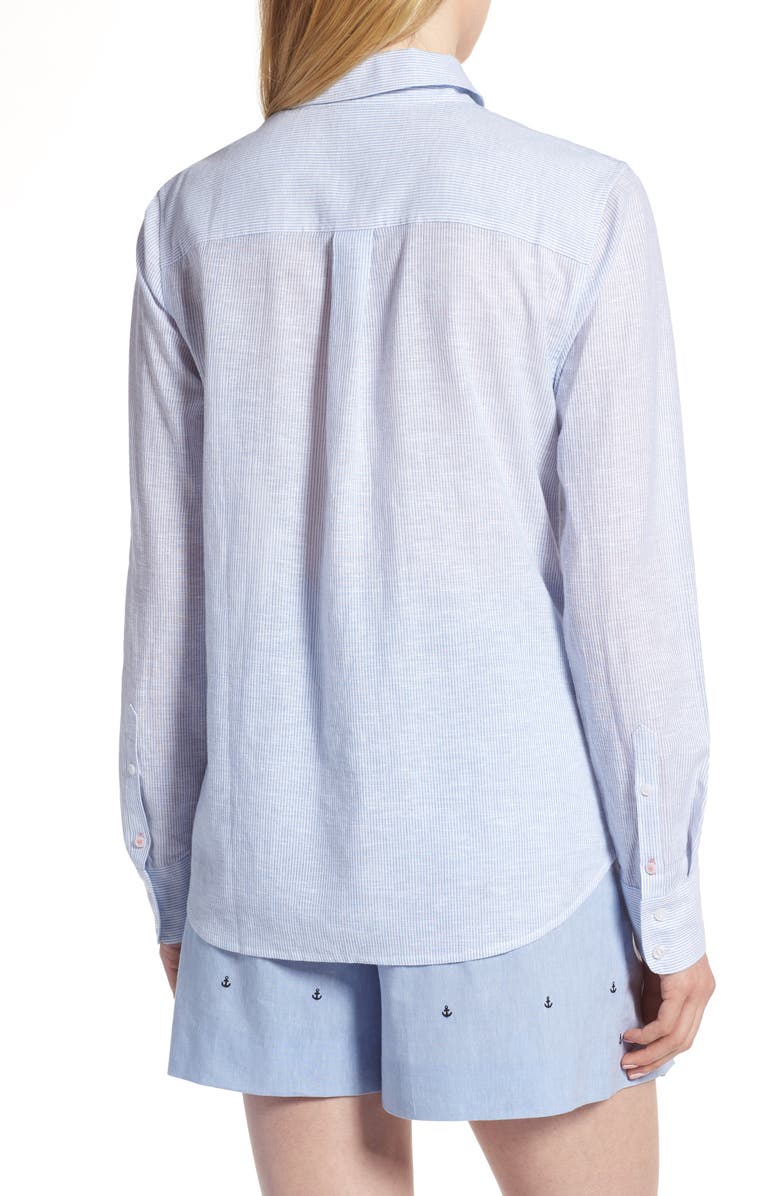 1901 Button Up Stripe Shirt, Alternate, color, 