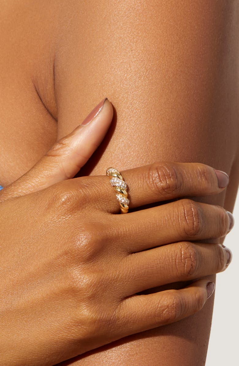 Ana Luisa Rope Ring - Rope Pave, Alternate, color,